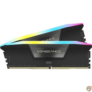 Corsair DDR5 fXNgbvPCp 7200MT/s 32GB(16GBx2) UDIMM 34-44-44-96 XMP 3.0 VENGEANCE RGB Black 1.45V CMH32GX5M2X7200C34