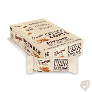 �y300�~�N�[�|���z�M���z�{�u�Y���b�h�~�� Bob's Red Mill �s�[�i�c�o�^�[ �R�R�i�b�c �I�[�c Bob's Bar �o�[ 12���� ��������