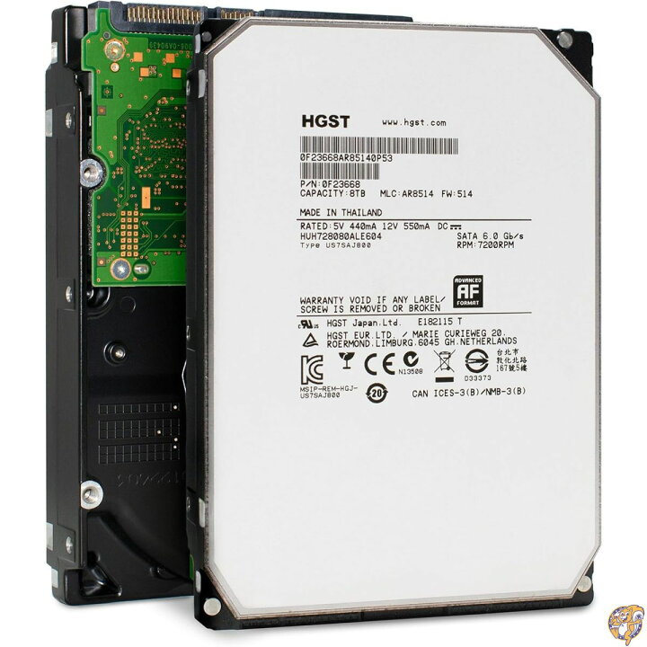 楽天市場】【ポイント2倍!15日】HGST (エイチジーエスティー 
