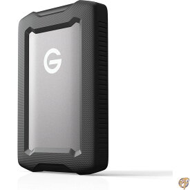 SanDisk (サンディスク) Professional 4TB G-Drive ArmorATD - 頑丈で耐久性のあるポータブル外付けハードドライブ HDD USB-C USB 3.2 Gen 1 SDPH81G-004T-GBA1D, ブラック