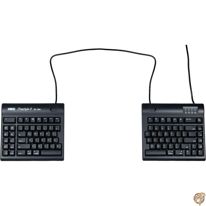 楽天市場】Kinesis Freestyle2 Keyboard [KB800HMB-us-20] 【キネシス 