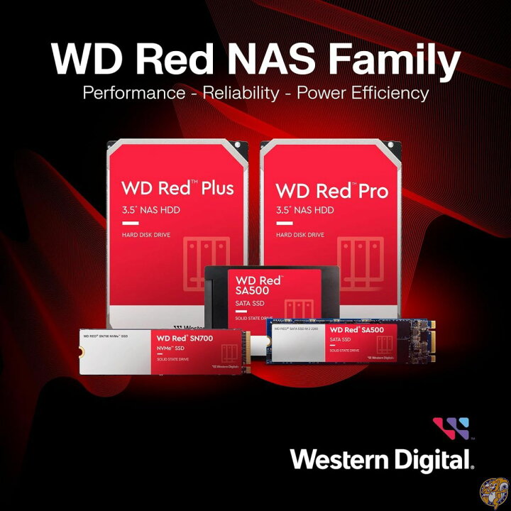 楽天市場】WD HDD 内蔵ハードディスク 3.5インチ 8TB Red Pro NAS用 