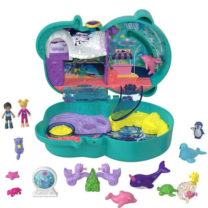 楽天市場】ポリーポケット Polly Pocket コンパクト型 ドールハウス 