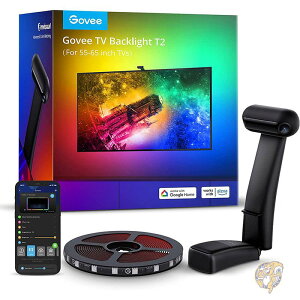 Govee �S�[���F �C���e���A�Ɩ� LED TV �o�b�N���C�g���C�g �Q�[�~���O���[�� �}���`�J���[ H605C111