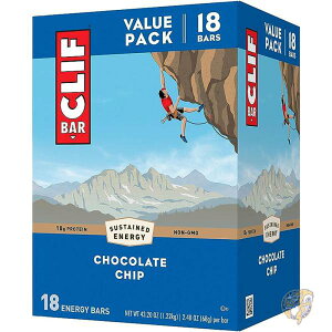 CLIF BAR �N���t�o�[ �`���R���[�g�`�b�v �A���x�[�X �G�l���M�[�o�[ 18�� 160678