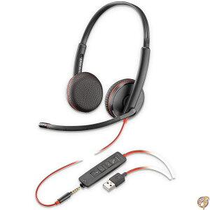 �y�N�[�|���z�M���zPlantronics 209747-22 �u���b�N���C���[ C3225 USB-A �w�b�h�Z�b�g