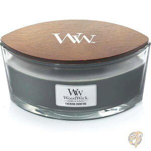 WoodWick �E�b�h�E�B�b�N �C���e���A �L�����h�� Ellipse �C�u�j���O �{���t�@�C���[ �O���[ 76488