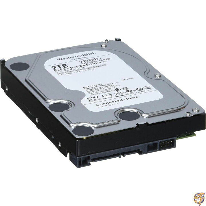 楽天市場】Western Digital HDD 2TB WD AV-GP TV録画 オーディオ 