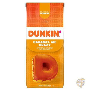 ダンキン コーヒー Dunkin' Donuts 飲料品 キャラメル ミー クレイジー フレーバー グラウンド コーヒー ダンキンドーナツ 881334002492