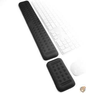 �y�ő�2026�~�N�[�|���z�M���zKeyboard and Mouse Wrist Rest Set Gaming Memory Foam Ergonomic Hand Palm ��������