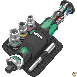 Wera(���F��) 05004281001 | ���`�F�b�g�h���C�o�[ Zyklop �|�P�b�g 8009 �Z�b�g 2, 18�_�Z�b�g �y���{���K�A���i�z