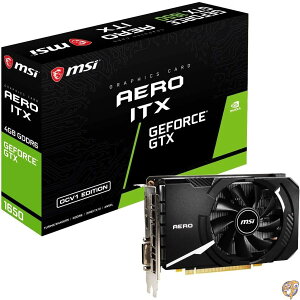 MSI GeForce GTX 1650 D6 AERO ITX OCV1 OtBbNX{[h VD7338
