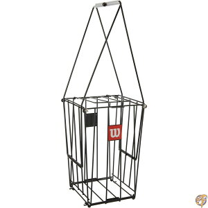 Wilson(EC\) ejXp{[ 75 BALL PICK UP (75 {[ sbN Abv) 41x28x85cm WRZ323700 75܂Ŏ[\ ubN