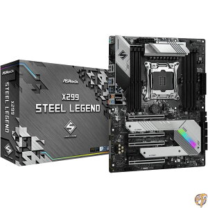 yN[|zMzASRock Intel X299`bvZbg ATX }U[{[h X299 Steel Legend