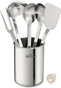 �y�N�[�|���z�M���z�I�[���N���b�h �L�b�`���c�[���Z�b�g All-Clad 8700000000 �X�e�����X 6�� ��������