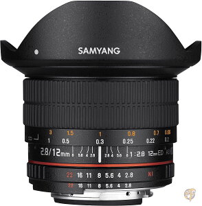 y300~N[|zMzSamyang 12mm F2.8 Ch჌Y Canon EOS EF fW^჌tJp tt[Ή 