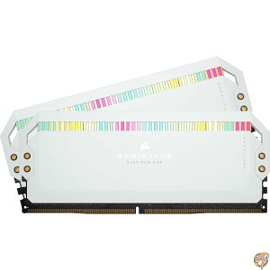CORSAIR DDR5-5600MHz fXNgbvPCp DOMINATOR PLATINUM RGB DDR5V[Y (PC5-44800) 32GB [16GB×2]-zCg- CMT32GX5M2B5600C36W