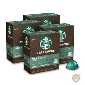 Starbucks スターバックス by ネスプレッソ ミディアム ロースト パイク プレイス コーヒー スタバコーヒー アメリカ輸入