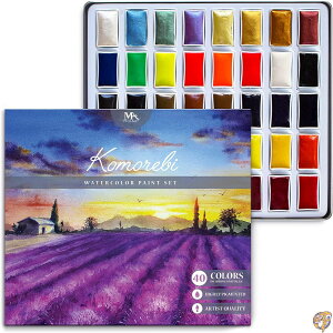 MozArt Supplies Komorebi {ʊGZbg - 40F - ^bNƃlI܂ - A[eBXgi - 
