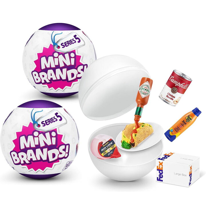 楽天市場】【5日P2倍!!】ミニブランズ シリーズ5 Mini Brands Series 5 
