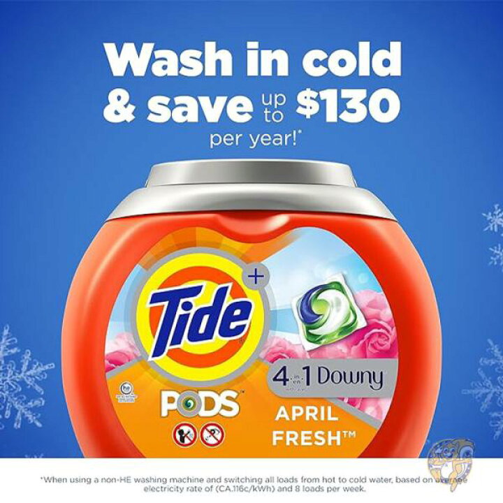 楽天市場】タイド Tide ポット with ダウニー 液体 洗濯洗剤パック tide pot (104個)未使用