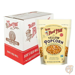 �y�ő�2000�~�N�[�|��15���z�{�u�Y���b�h�~�� Bob's Red Mill �z�[�� �C�G���[�|�b�v�R�[�� Popcorn 850g�i30�I���X�j×4�� ��������