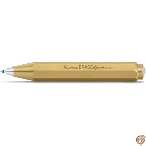 【1000円/555円クーポン配信中】Kaweco カヴェコ ボールペン 油性 ブラス スポーツ BRBP-BR 正規輸入品