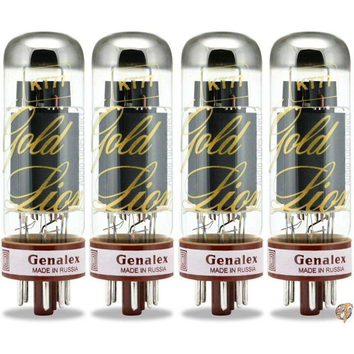 楽天市場】4本セット Genalex GOLD LION 真空管 KT77(並行輸入品 