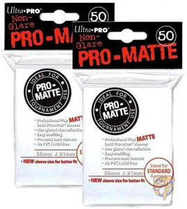�E���g���v�� Ultra Pro PROMATTE �z���C�g �f�b�N �v���e�N�^�[ �X���[�u �}�W�b�N ULP82651 �J�[�h �P�[�X ���s�A���i ��������