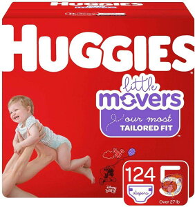 �y�N�[�|���z�M���z�n�M�[�Y �x�r�[���ނ� Huggies �T�C�Y5 12kg �e�[�v�^�C�v 124���� ���g�����[�o�[ ��������