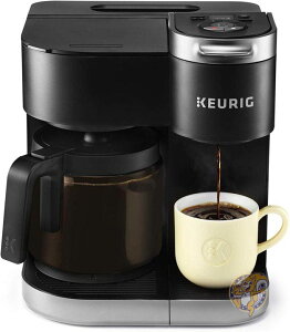 キューリグ コーヒーメーカー Keurig デュオ シングルカップ ポッド 2通り 粉砕コーヒー 送料無料