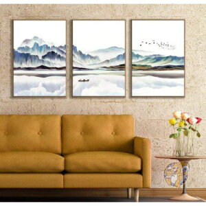 �y�ő�2026�~�N�[�|���z�M���z�G��A�[�g�yNWT�zwall deco �L�����o�X�A�[�g 3pc Natural�@�C���e���A�@�A�����J�A���G�݁@�C�O�G�� ��������