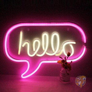 �i�C�g���C�g �l�I���T�C�� NiniTe LIGHTS HELLO LED ���C�g�A�b�v�T�C�� �� ��������