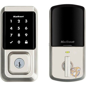 �N�C�b�N�Z�b�g Wi-Fi �d�q�^�b�`�X�N���[���f�b�h�{���g Kwikset 99390-001 ��������