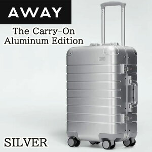 y1000~OFFN[|10/1zAWAY L[P[X The Carry-On Aluminum Edition Vo[ SILVER AEFC L[X[cP[X AJAi 