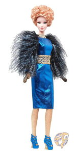 �y�N�[�|���z�M���zBarbie �o�[�r�[ �R���N�^�[ �U �n���K�[ �Q�[�� Catching Fire Effie Trinket �l�` ���s�A���i ��������