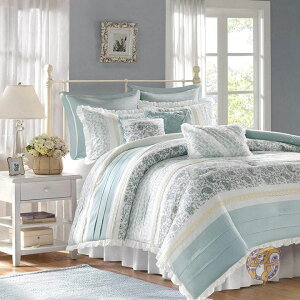 y|Cg3{4&5zMadison Park Dawn Queen Size Bed Comforter Set Bed }fB\ p[N xbg Zbg 6_AJAƋ@AJAG 