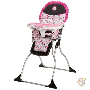 fBYj[ xr[ nC`FA[ Disney Simple Fold Plus High Chair, Garden Delight, Minnie 