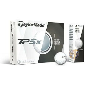 【19日20時〜!1000円クーポン20名様】テーラーメイドTaylorMade ゴルフボール TP5X 1ダース TP5X Golf Ball ゴルフ　アメリカ輸入品　TaylorMadeゴルフボール ゴルフコンペ景品 父の日ギフト お父さん誕生日