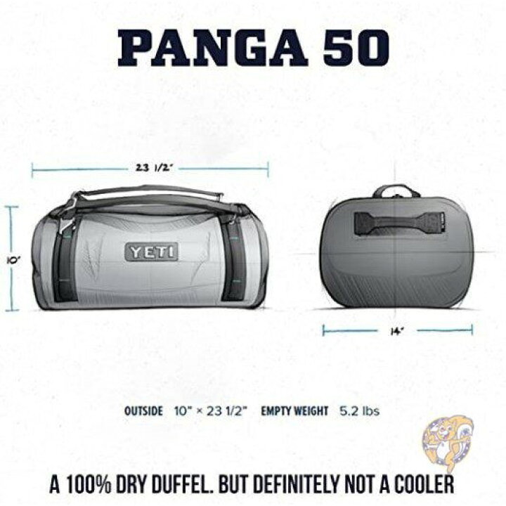 楽天市場】【クーポン配信中】【YETI】Panga 50 完全防水 ドライバッグ 