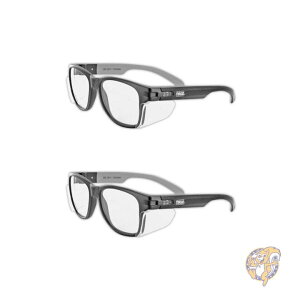 Y50デザインシリーズ サイドシールド付きセーフティグラス MAGID Y50BKAFC 安全メガネ 送料無料