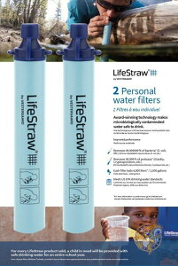 ���C�t�X�g���[ LifeStraw LSLS012P01 �p�[�\�i�� ���t�B���^�[ �|�[�^�u�� �� �g�� �A�E�g�h�A ���R�ЊQ ��������