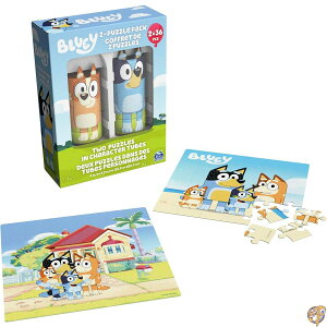 Spin Master Games Bluey 36�s�[�X �W�O�\�[�p�Y�� 2�p�b�N �u���[�C�p�Y�� �u���[�C�M�t�g �u���[�C�N���X�}�X�M�t�g �u���[�C�[�g�C �X�g�b�L���O�X�^�b�t�@�[ �B