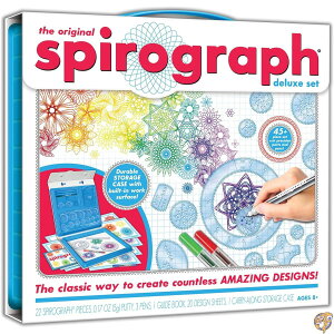 yő2000~N[|25`zSpirograph Deluxe Set XsOt fbNX Zbg
