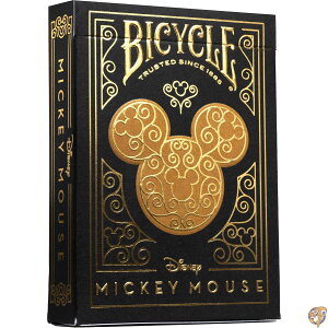 �y�ő�2000�~�N�[�|��15���zBicycle Disney �~�b�L�[�}�E�X�ɃC���X�p�C�A���ꂽ�u���b�N�ƃS�[���h�̃g�����v�B