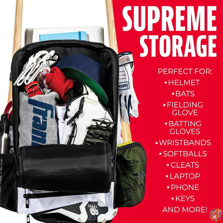 フランクリン 野球 バックパック MLB TRAVELLER BAT PACK バット ヘルメット収納可能 大人 一般 23481C1 23482C1  スポーツバッグ リュックサック デイパック かばん 鞄 カバン バック Franklin Franklin Sports MLB 試合日 野球 + ソフトボールバックパック – 大人用 + ユース用品 + バットバッグ –