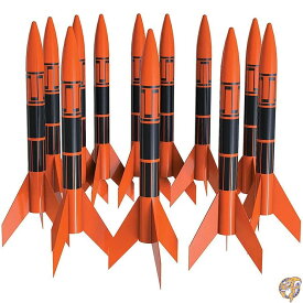 【20日最大1000円クーポン】エステス 1751 アルファーIII モデルロケット 組み立てキット バルクパック 12機入り Estes Alpha III 模型 ロケット 工作 自由研究 夏休み 親子工作 理科 科学 教室 実験 知育玩具 中級 初心者 大容量 まとめて まとめ買い イベント 並行輸入品