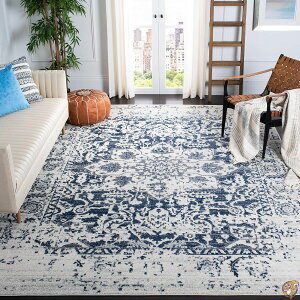 Safavieh MAD603D-8 �}�f�B�\���R���N�V���� �N���[��&�l�C�r�[ �G���A���O (8�t�B�[�g x 10�t�B�[�g)