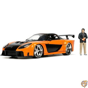 JADATOYS 1:24 F&F HAN'S MAZDA RX-7 Veilside w/HAN ChXs[h ~jJ[