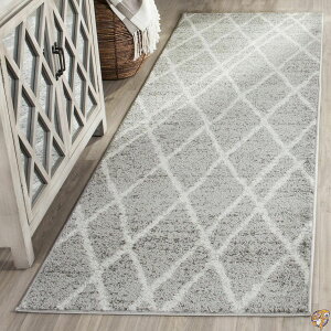�y�ő�1000�~�N�[�|��!4��&5���zSafavieh Adirondack Collection ADR128B Ivory and Silver (2'1 x 6') Runner